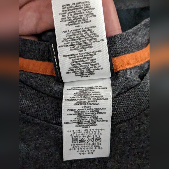 2017 Harley Davidson long sleeve shirt -size L - Picture 8 of 9